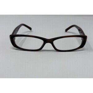 Fendi Eyeglasses F767 205 Brown Wood Grain Italy 52•15 140 FRAMES ONLY